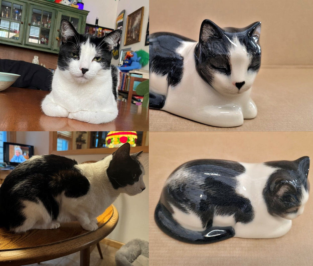 Custom Decorated Pet Urns by Photo 